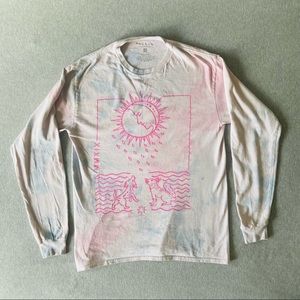 Tarot Tie-Dye Long Sleeve T-Shirt